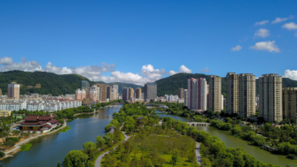 【新華網(wǎng)】浙江平陽(yáng)：十里鳳湖展水鄉新風(fēng)韻